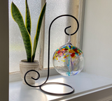 Triple Ornament Holder | Kitras Art Glass - Tricia's Gems