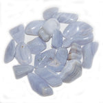 Blue Lace Agate-Tumbled - Tricia's Gems