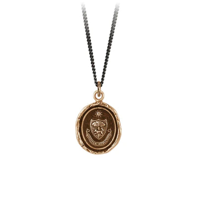 Walking Meditation Talisman Pendant | Pyrrha - Tricia's Gems