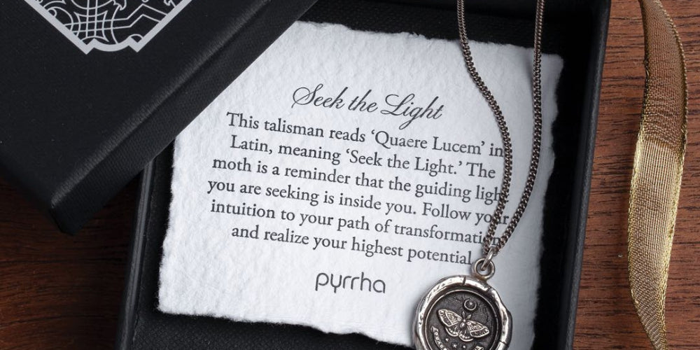 Seek The Light Talisman | Pyrrha